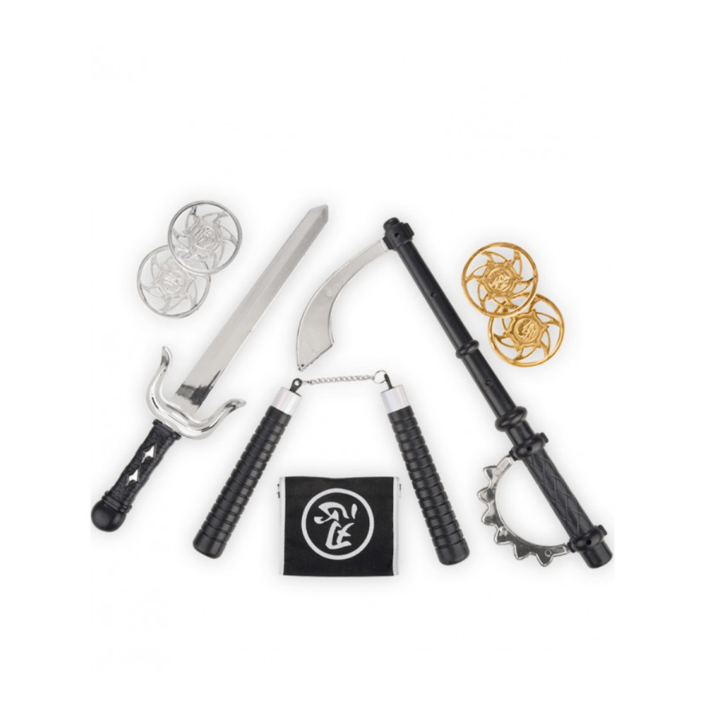 Alpha 55 Set Ninja 8 Pièces – Accessoires de Déguisement