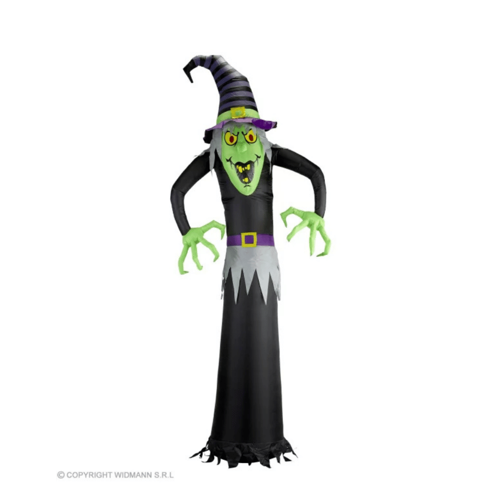 Alpha 55 Sorcière gonflable lumineuse – Décoration Halloween Alpha55