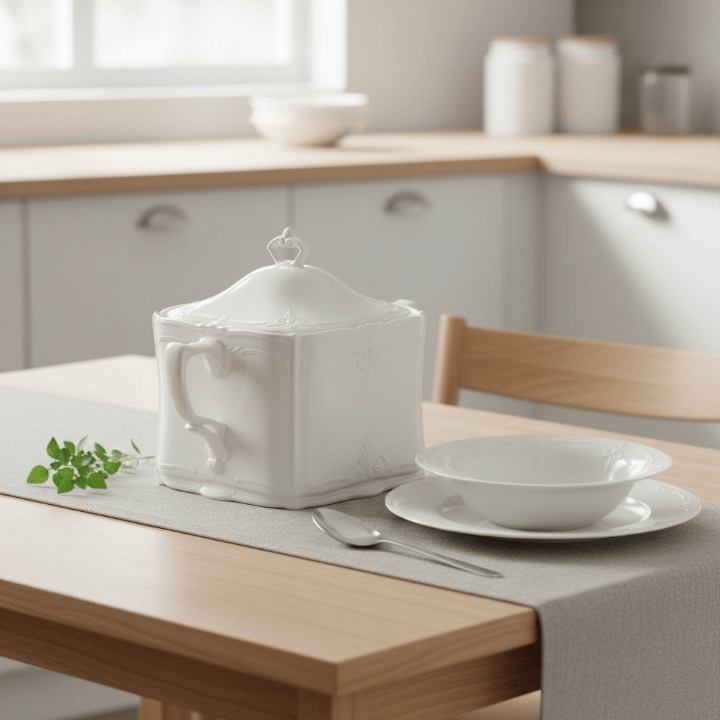 Alpha 55 Soupière Carrée Baronas Square – Design Chic