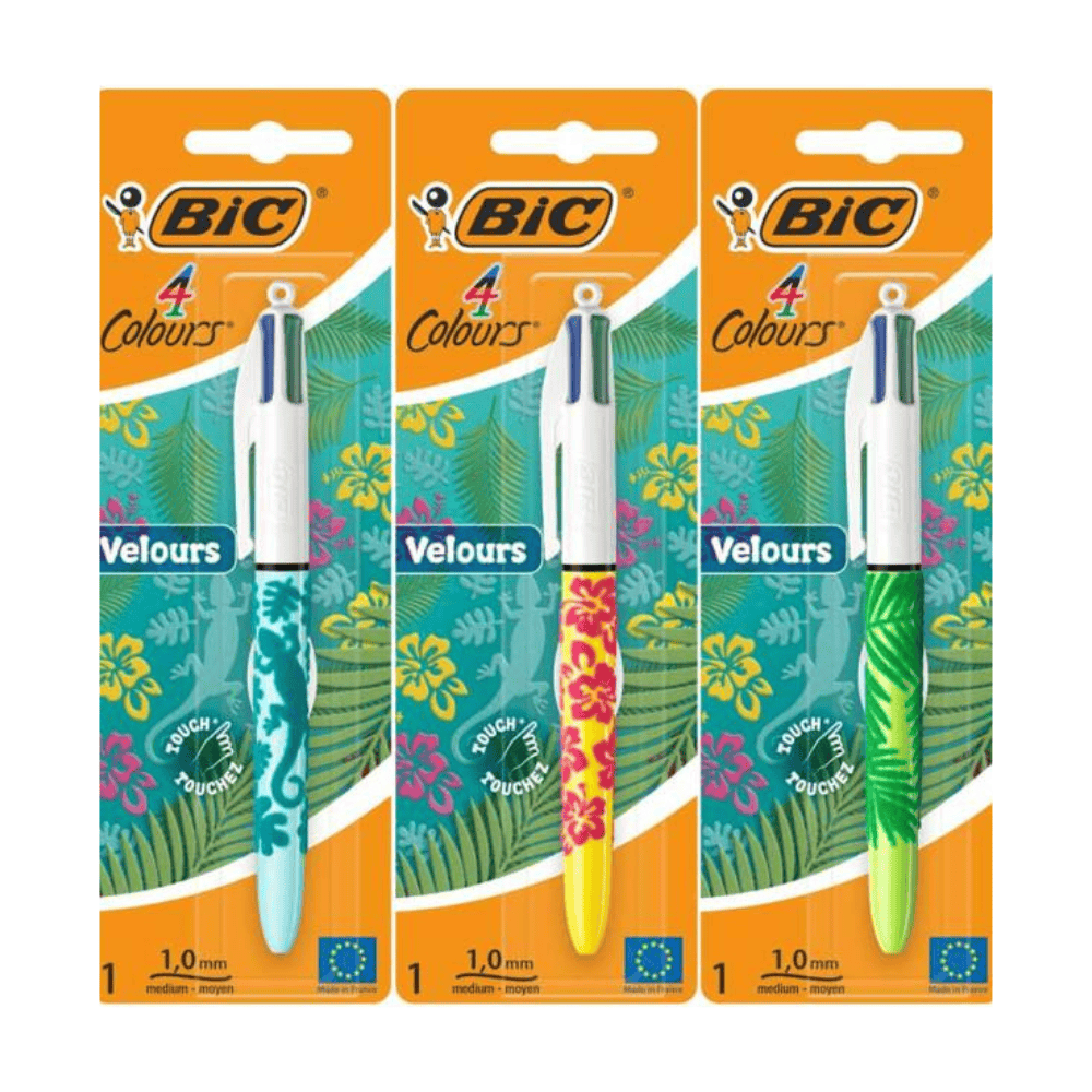 Alpha 55 Stylo 4 Couleurs Velour x1 Pratique et Élégant