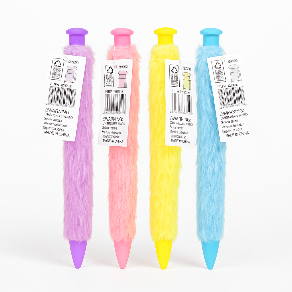 Alpha 55 Stylo jumbo décoratif Fluffy