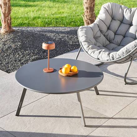 Alpha 55 Table basse Saona argile graphite design