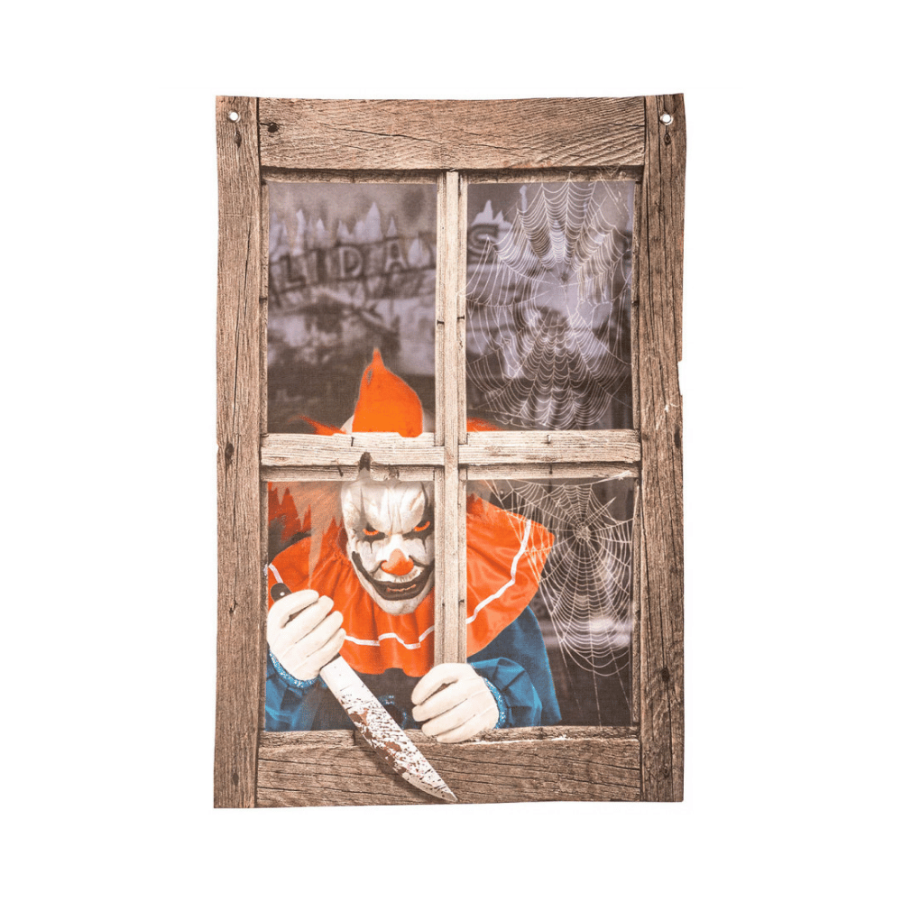 Alpha 55 Toile imprimée clown Halloween