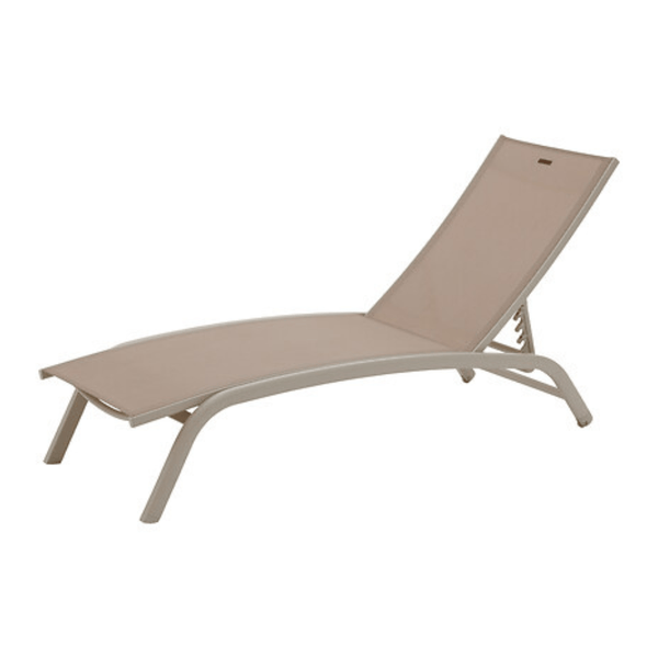 Alpha 55 Transat Bonao en aluminium lin argile extérieur confortable