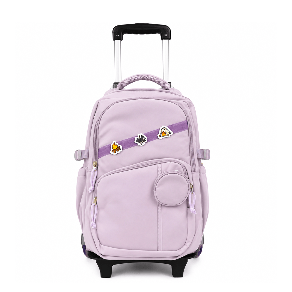 Alpha 55 Trolley 20" Uni avec Bourse Ronde Mauve