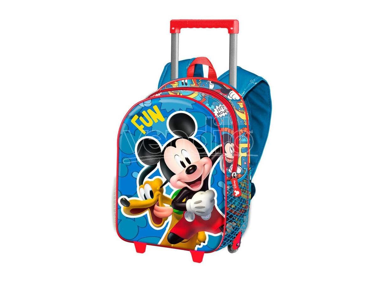 Alpha 55 Trolley 3D Mickey 34 cm