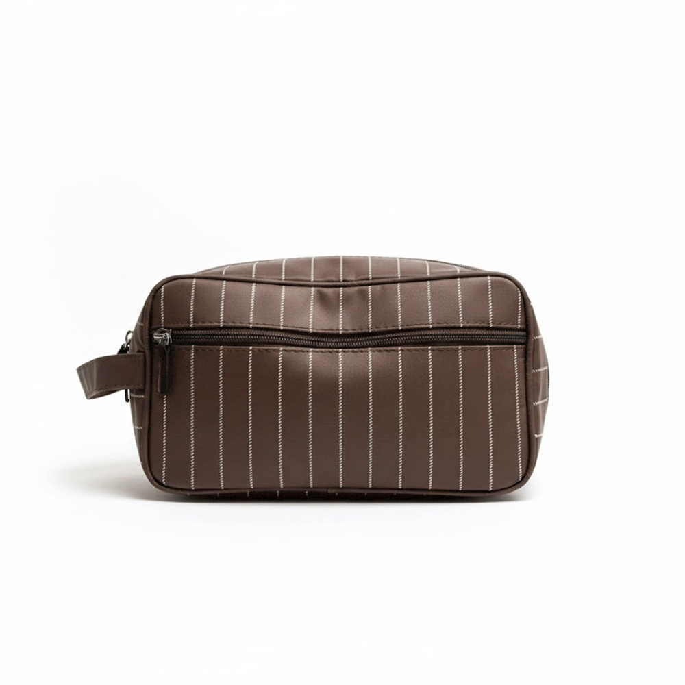 Alpha 55 Trousse homme rayée – Style & praticité