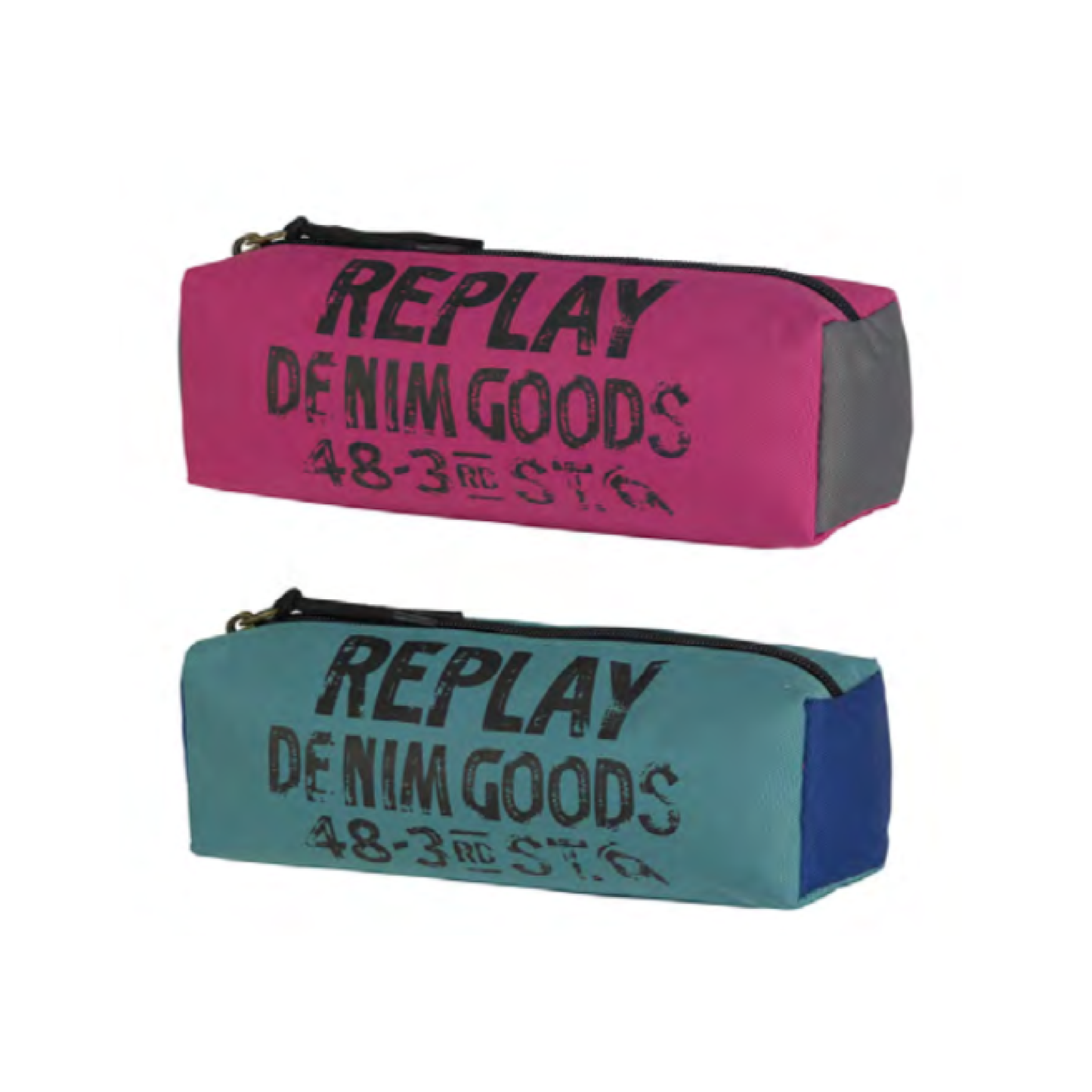 Alpha 55 Trousse Senfort Rectangulaire Replay Denim