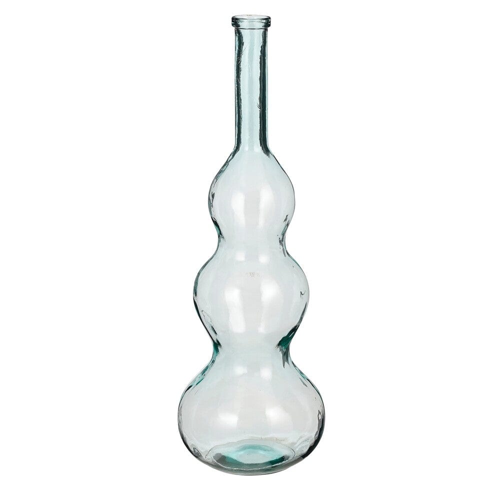 Alpha 55 Vase en Verre Bulle Benito Transparent – Moderne & Élégant
