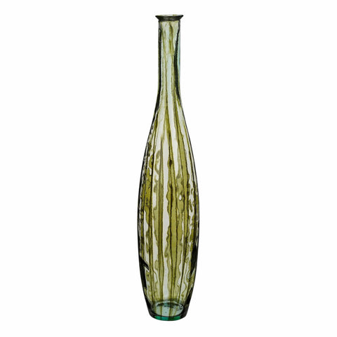 Alpha 55 Vase verre recyclé palermo 100x20 cm vert