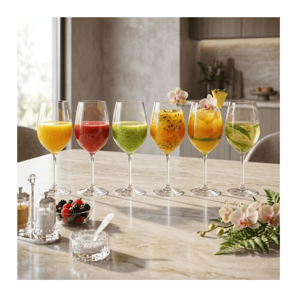 Alpha 55 Verre à pied à eau Lina 54 cl élégant en verre