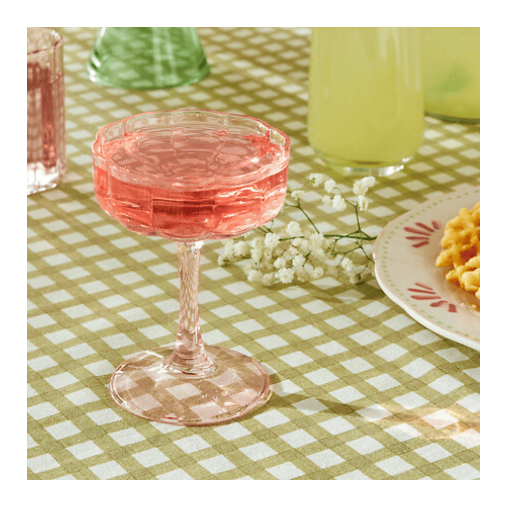 Alpha 55 Verre cocktail Fleur de Rose 15cl élégant