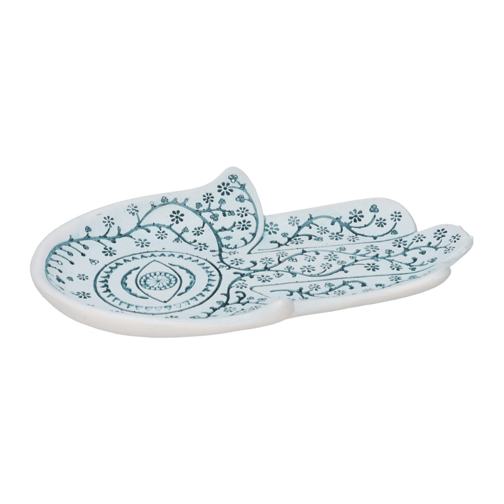 Alpha 55 Vide-Poche Main Fatma Bleu – Céramique Déco