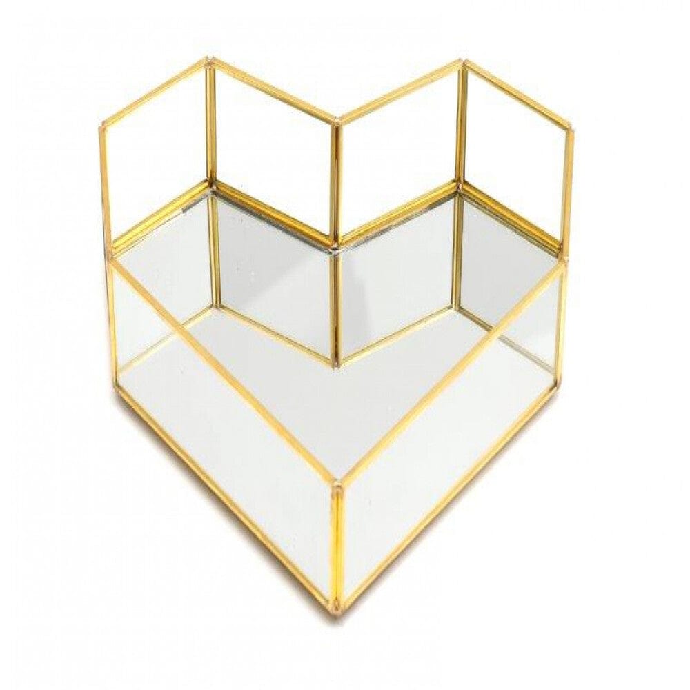 Alpha 55 Vide-poche miroir de cœur