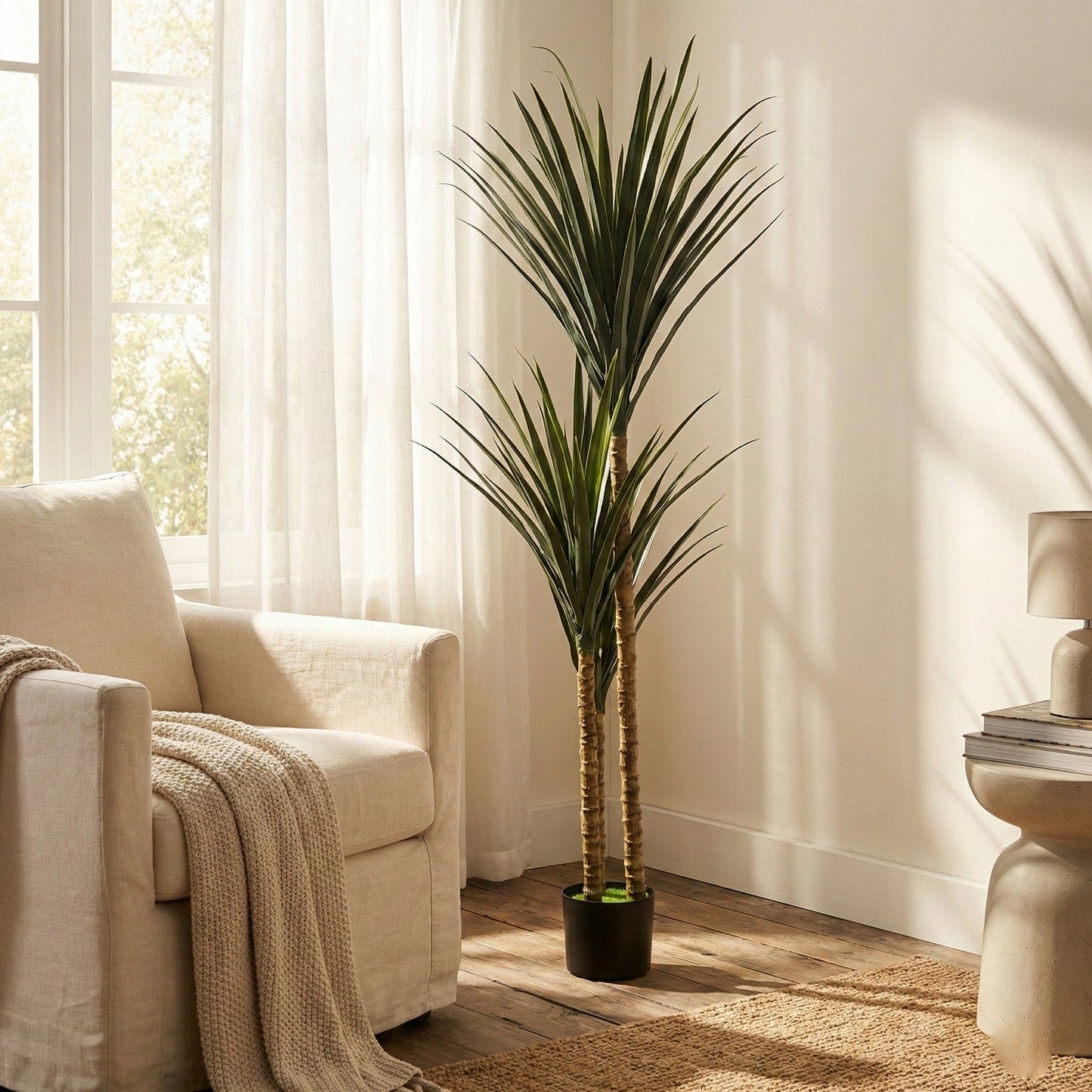 Alpha 55 Yucca Eléphantines Artificiel – Design Exotique & Réalisme