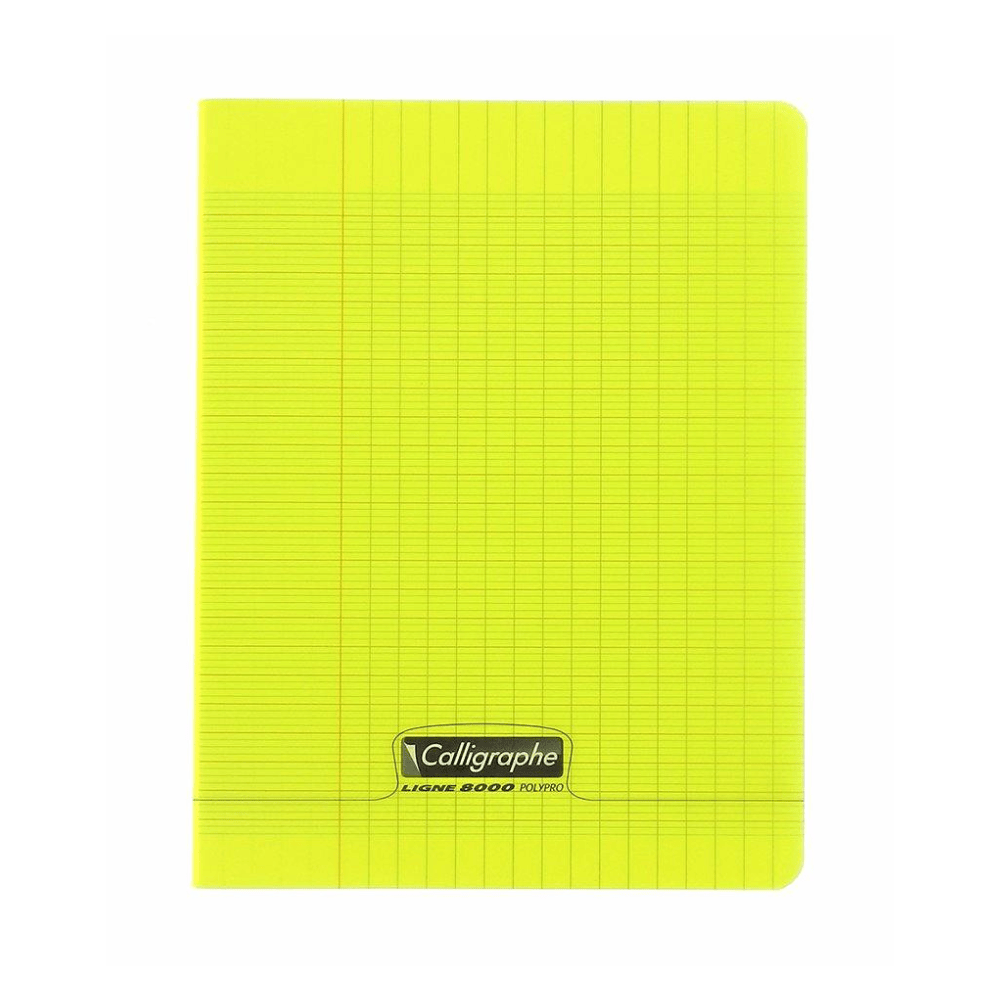 Alpha55 Cahier Piqué Calligraphe 8000 192P Séyès 90g