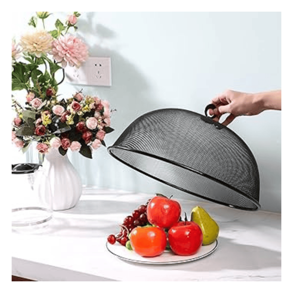 Alpha55 Cloche de table en métal protection aliments
