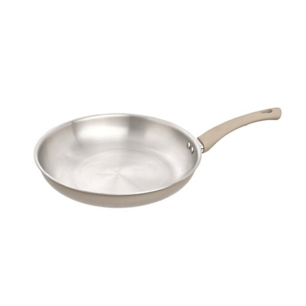 Alpha55 CUISINE,CUISSON,CASSEROLE ET POELE 30 cm Poêle Solstice en Inox et Aluminium