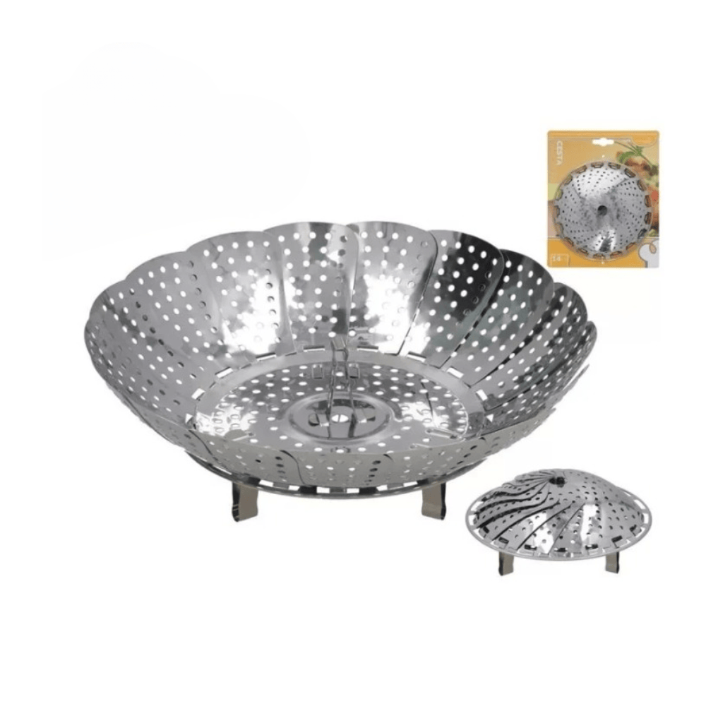 Alpha55 CUISINE,CUISSON,CASSEROLE ET POELE Panier à vapeur en inox – Cuisson saine cuisine