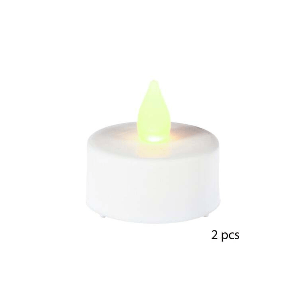Alpha55 DECORATION,BOUGIE ET SENTEUR,BOUGIE ET CHAUFFE PLAT Lot de 2 bougies LED décoratives