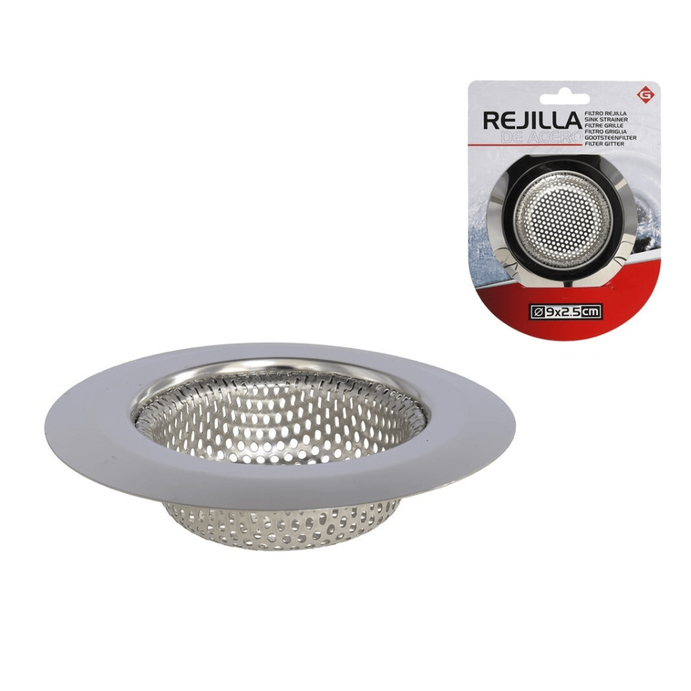 Alpha55 Filtre Évier Inox – Anti-Déchets Durable