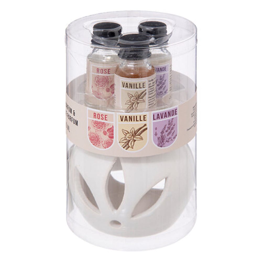 Alpha55 Floral Brûle à parfum avec 3 huiles