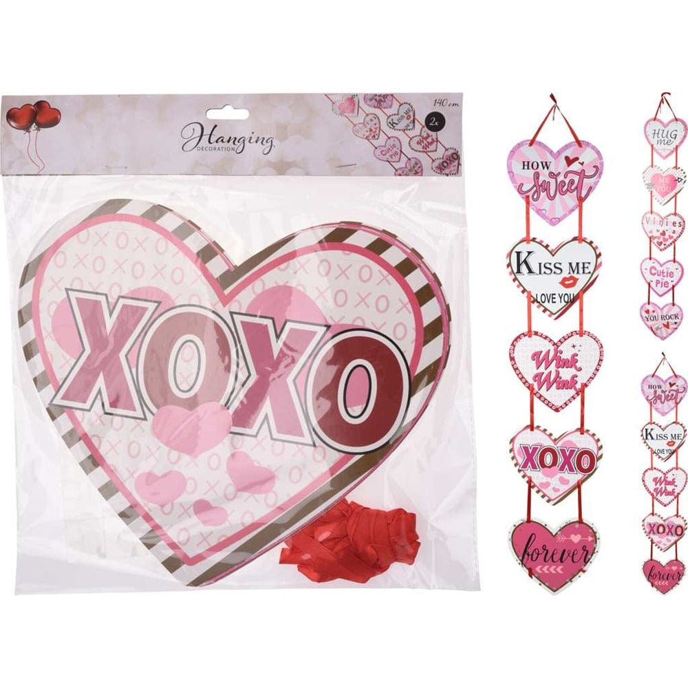 Alpha55 Guirlande cœur en papier