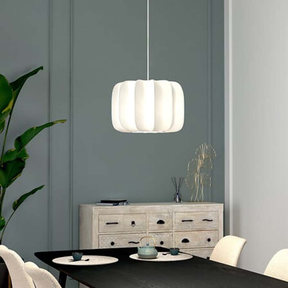 alpha55 Lampe Suspension en Coton "Tobie"