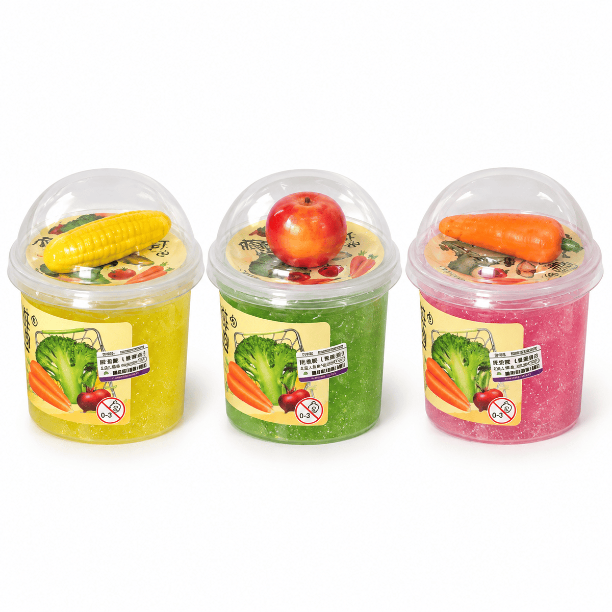 Alpha55 Légumes Slime 3D Fruits & Légumes – Jouet Enfant