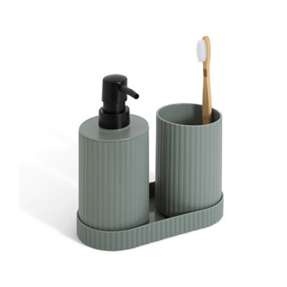 Alpha55 Lot de 2 Accessoires avec Plateau 16 cm PP Beige