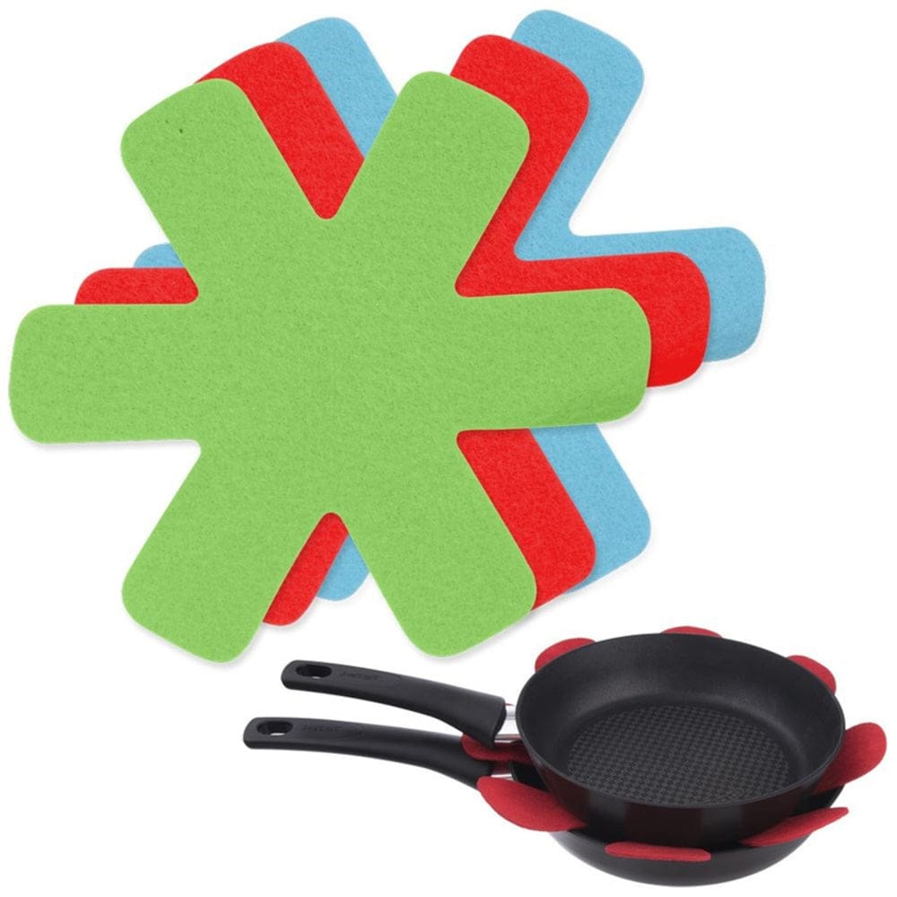 Alpha55 Lot de 5 protecteurs de poêle anti-rayures