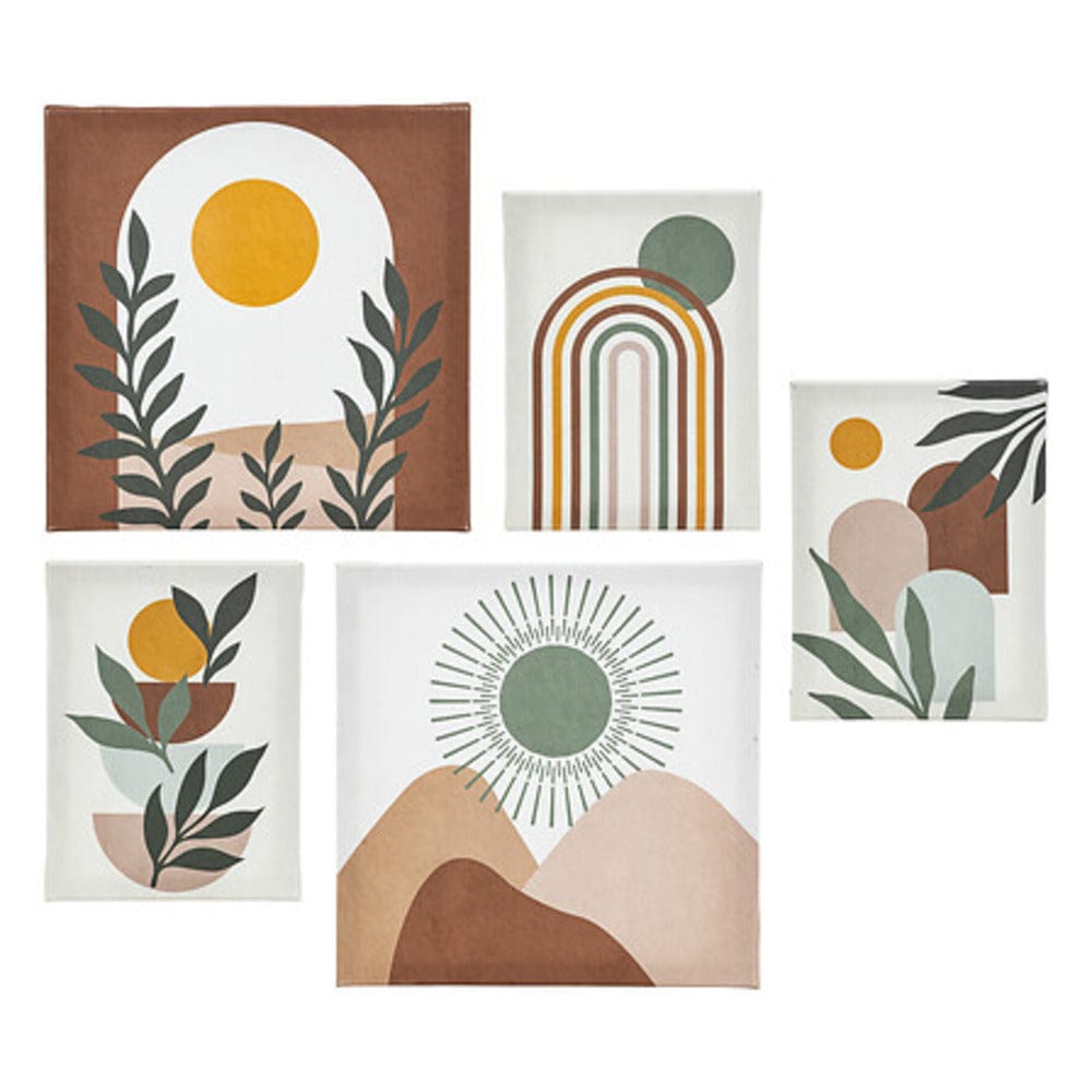 Alpha55 Lot de 5 toiles imprimées