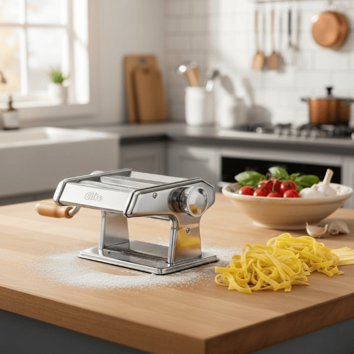 Alpha55 Machine à Pâte Elite - Inox Haute Qualité & Précision