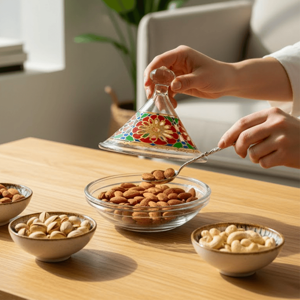 Alpha55 Mini Tajine Elite Zellige Rouge – Déco & Service