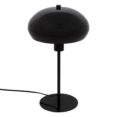 alpha55 Noir Lampe à poser champignon "savio"