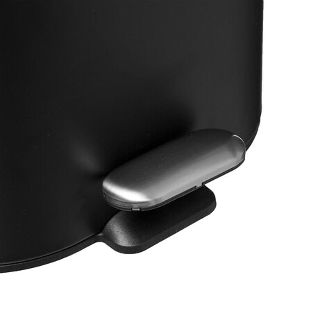 Alpha55 Noir Poubelle à pédale