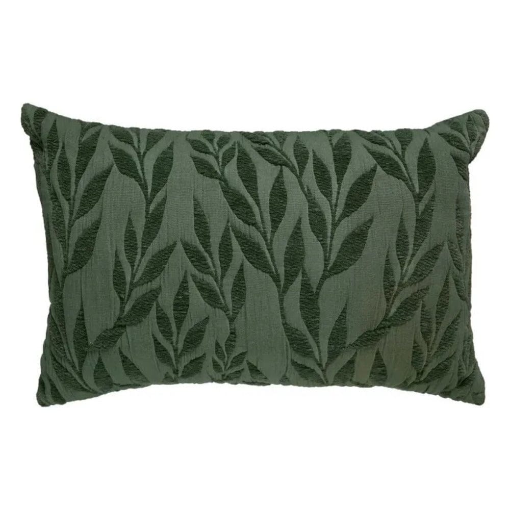 Alpha55 Vert Coussin Déco Jacquard "lethon"