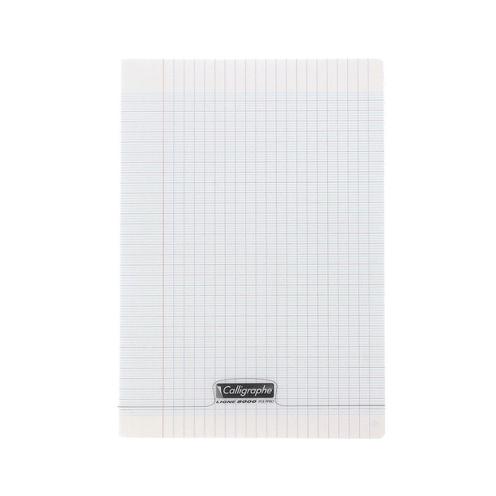 CALLIGRAPHE Cahier Piqué Calligraphe 8000 Incolore A4 192P Séyès