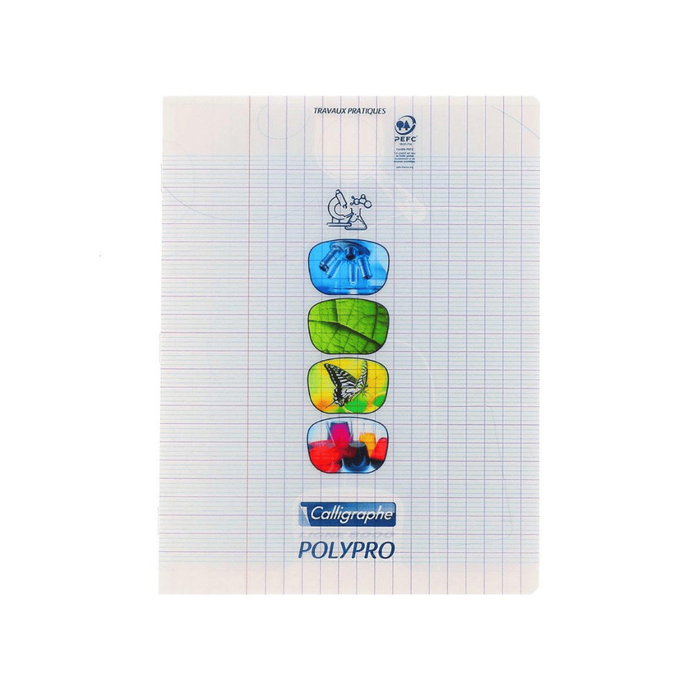 CALLIGRAPHE Cahier T.P. Calligraphe 8000 Incolore A4 96P