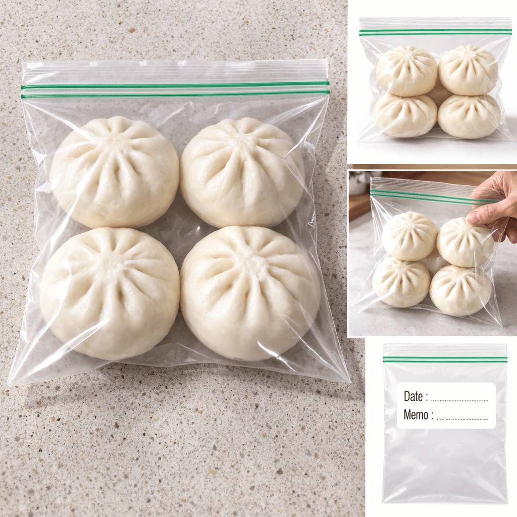 COOK CONCEPT Set de 10 zip bags – Sachets hermétiques