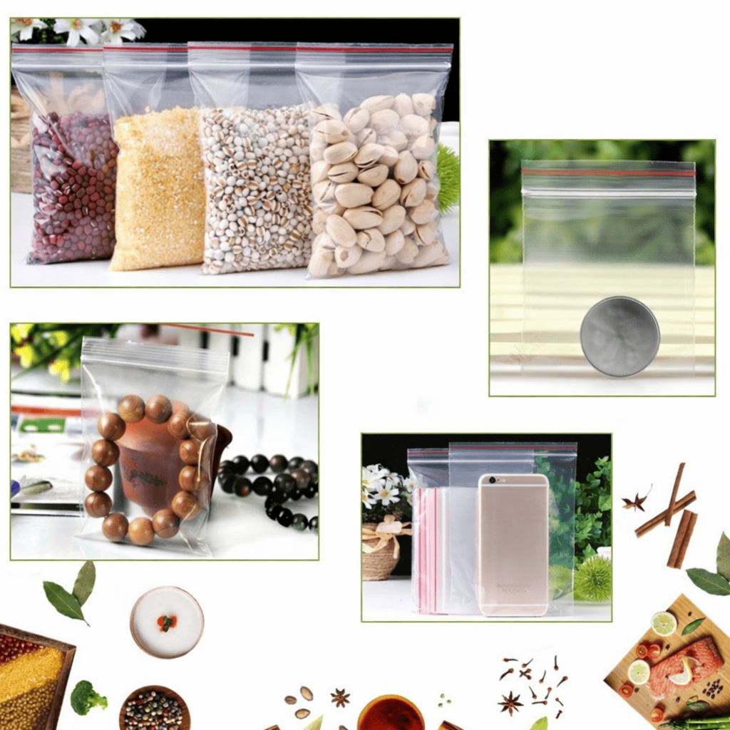 COOK CONCEPT Set de 20 zip bags hermétiques – Conservation