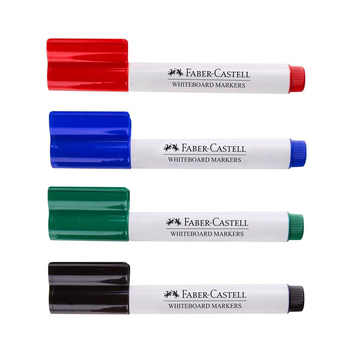 FABER-CASTELL Lot de 4 marqueurs pour tableaux FABER-CASTELL