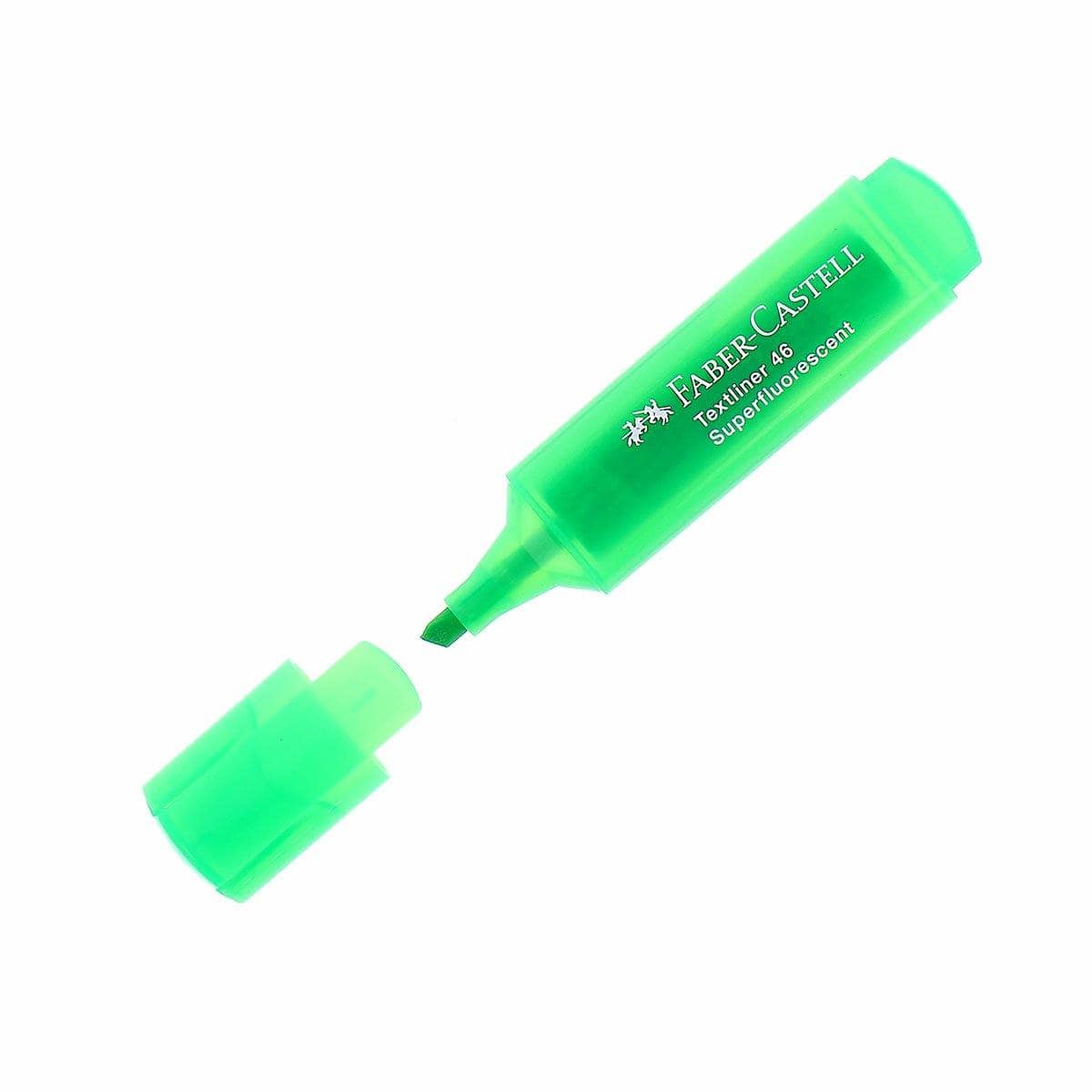 FABER-CASTELL Vert Surligneur Textliner 1546 FABER-CASTELL, 5 couleurs