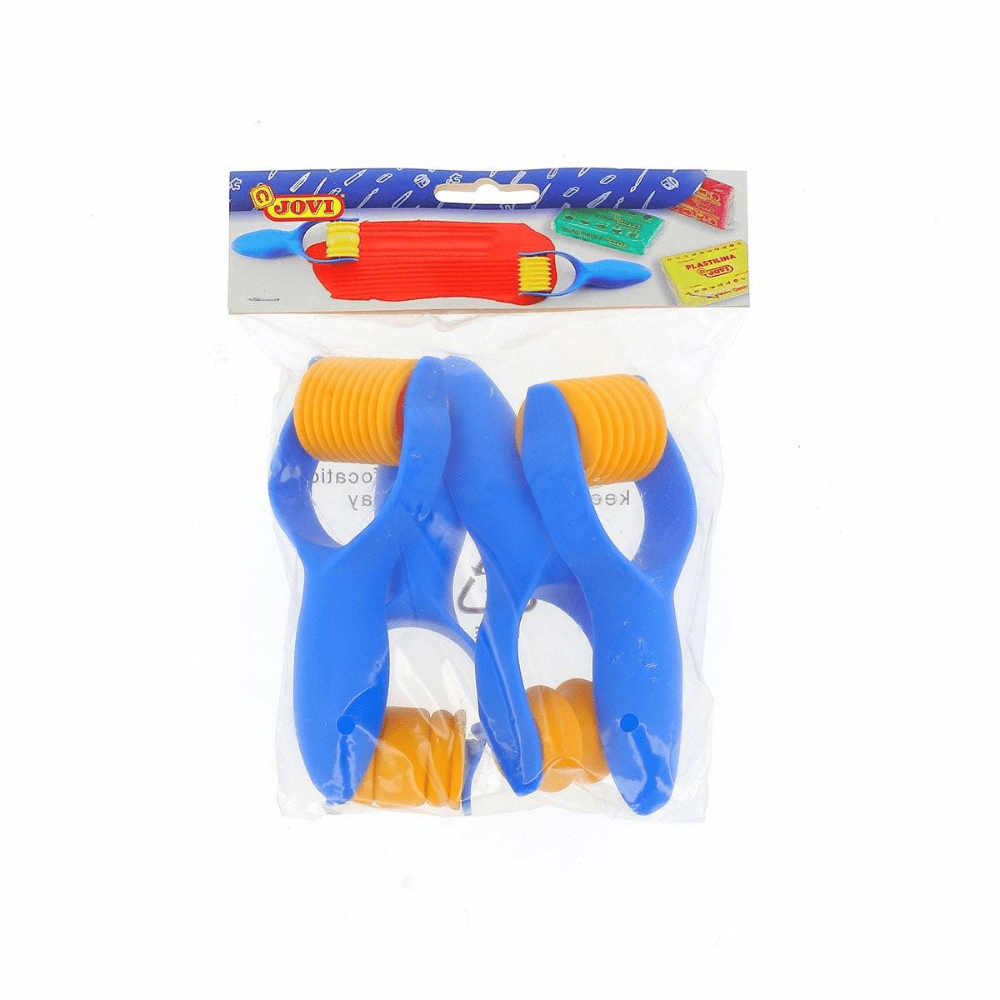JOVI JOVI Set de 4 Rouleaux pour Pâte à Modeler