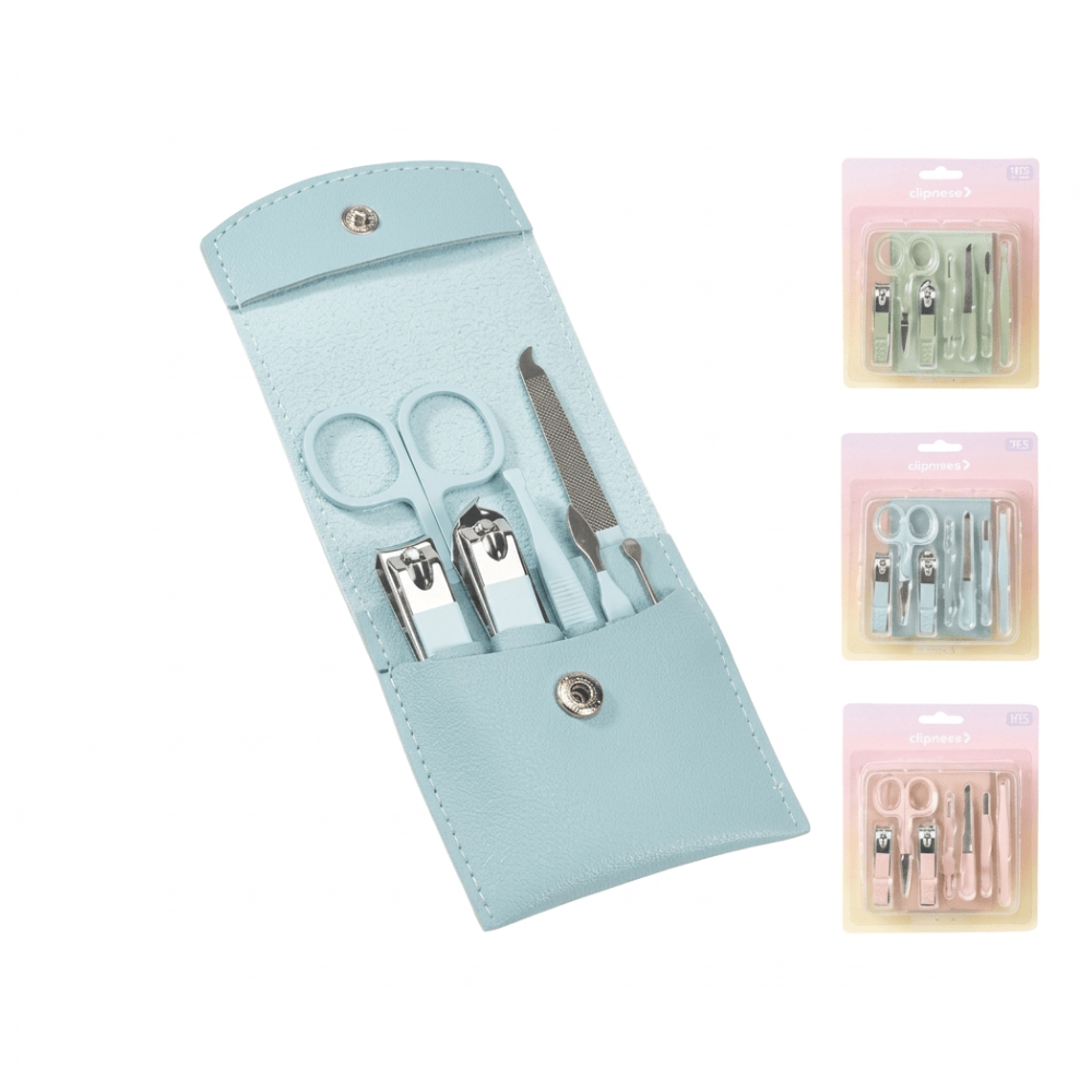 URBAN LIVING Kit manucure 7 pièces complet pratique