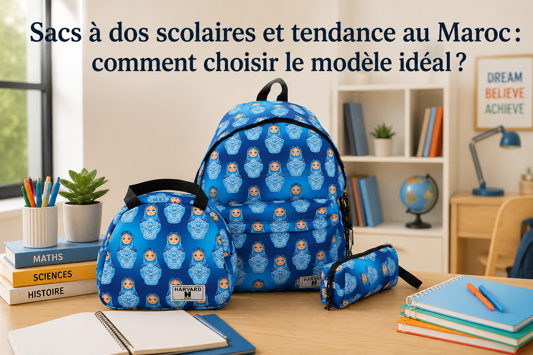 Sacs à dos scolaires et tendance au Maroc : comment choisir le modèle idéal ?