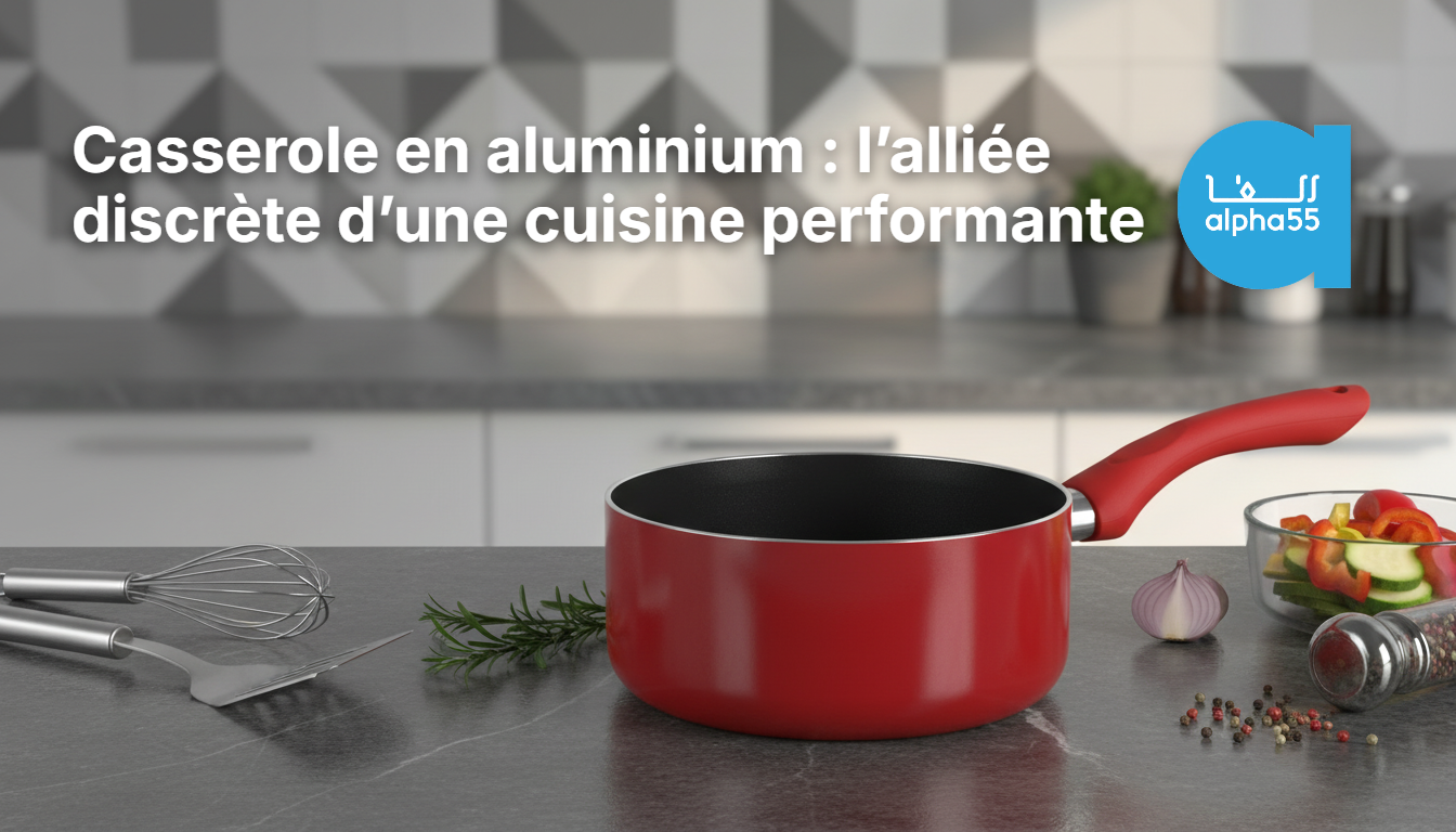 Casserole en aluminium : l’alliée discrète d’une cuisine performante
