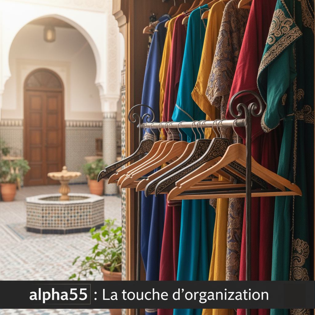Cintre au Maroc : la touche d’organisation signée Alpha55