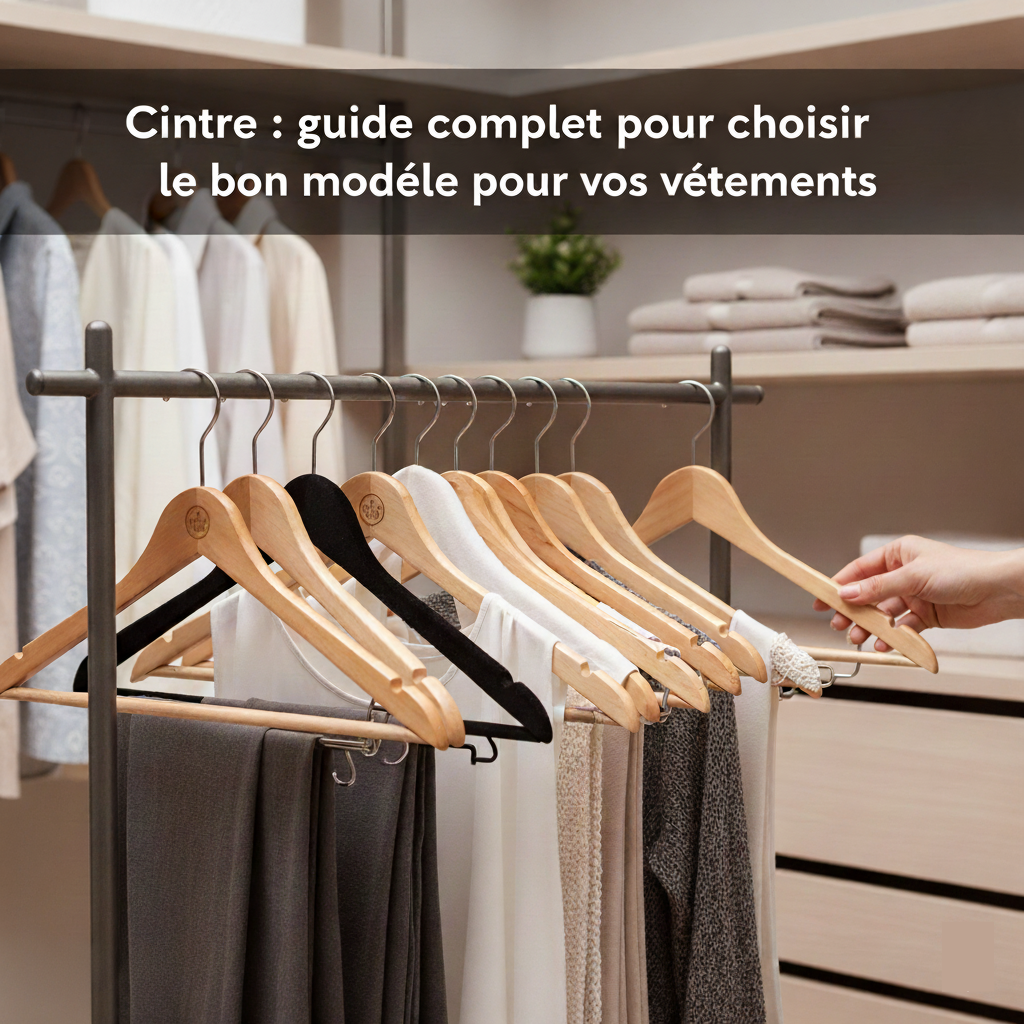 Cintre : guide complet pour choisir le bon modèle pour vos vêtements | Alpha55