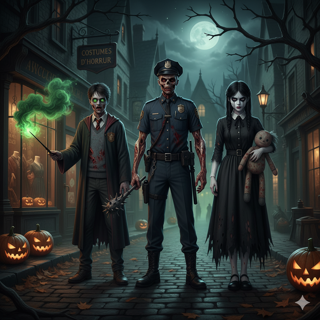 Halloween 2025 – Les déguisements les plus terrifiants sont chez Alpha55